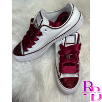 Partial Bling Rhinestones Chucks