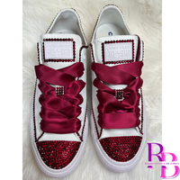 Partial Bling Rhinestones Chucks