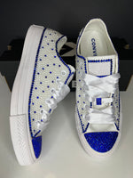 Bling All Around Pearls & Rhinestones Chucks