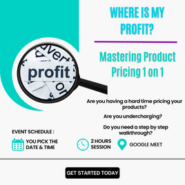 Mastering Product Pricing Virtual 1 on 1
