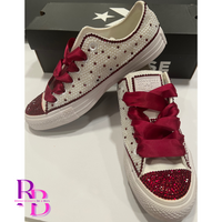 Bling All Around Pearls & Rhinestones Chucks