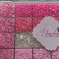 Rhinestones in a Box Barbie Pink AB Resin/Pearl Kit