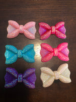 Small AB Bow DIY Resin Kawaii Cabochons Accessories Flat Back