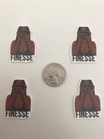 Lady Finesse Flatback Resin Planar Laser Cut Acrylics