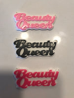 Beauty Queen DIY Resin Kawaii Cabochons Accessories Flat Back